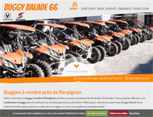 Tablet Screenshot of buggybalade66.com